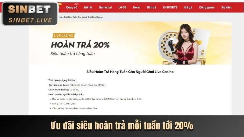 Khuyến mãi sự kiện đặc biệt Chúng Phát Casino